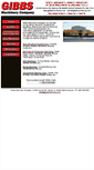 Mobile Screenshot of gibbsmachinery.com